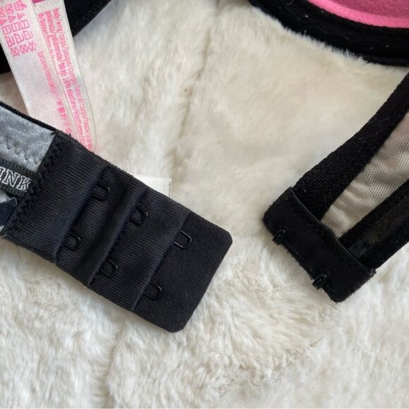 Victoria's Secret PINK | Logo Wear Everywhere Multi-Way Push-up Bra | Size 34D - Picture 7 of 13